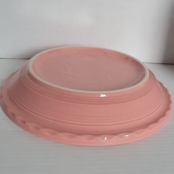Fiestaware Fiesta CERAMIC Pie Plate Deep Dish Baker Baking Bake Bakeware Peony - Picture 11 of 17